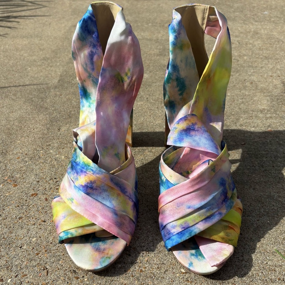 🩷HOST PICK💙 Multicolor Pastel Ankle Strap Sandals